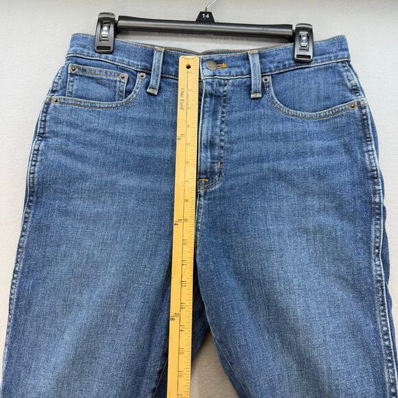 J. Crew Jeans Women's 28 (6) Blue High-Rise Classic Vintage Preppy Normcore - Picture 10 of 11